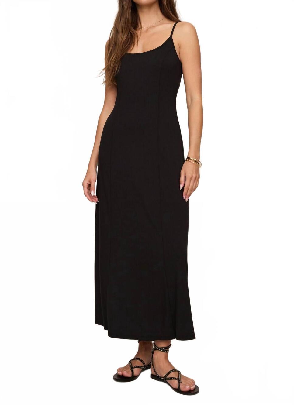 NEW Z SUPPLY charisma midi dress in black